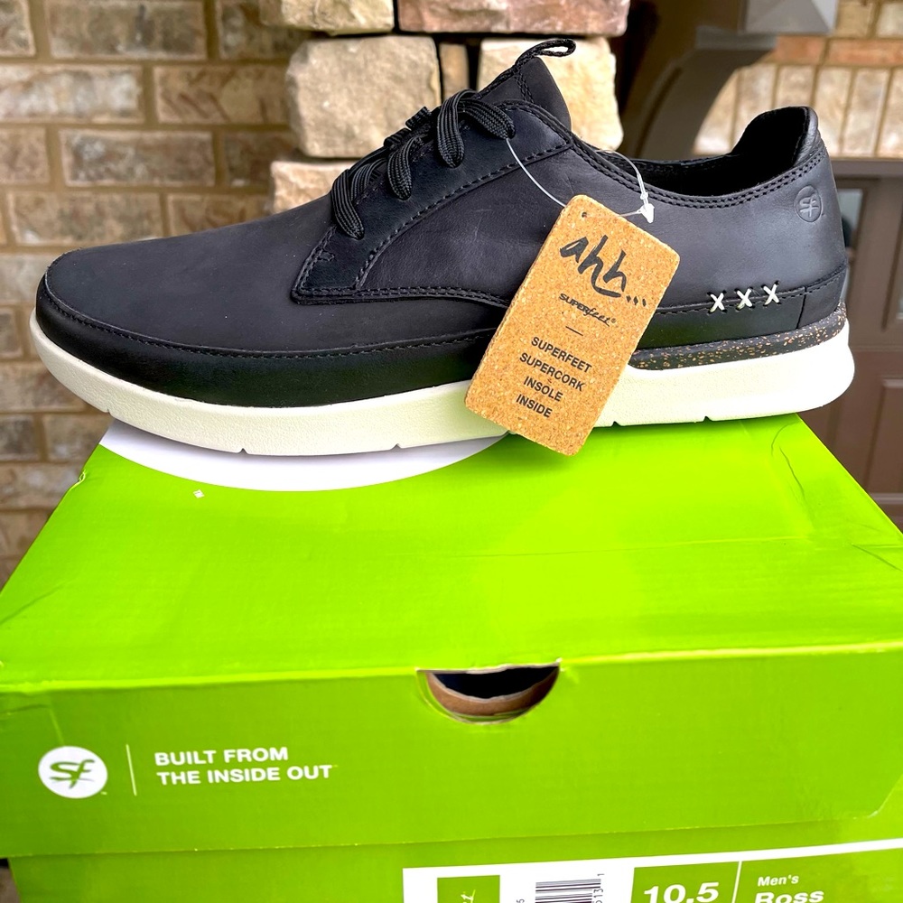 Men’s Superfeet Ross Casual Shoes - Black